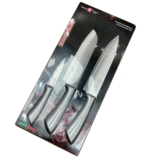 SET DE 3 COUTEAUX DE CUISINE | Casse les prix