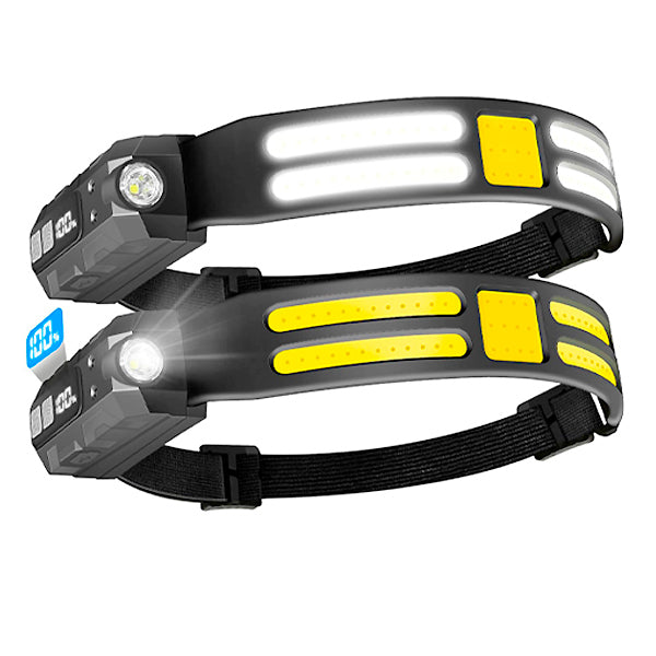 LAMPE FRONTALE COBA 1200mAh | Casse les prix