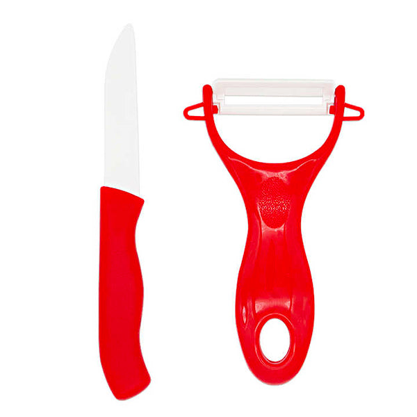 EPLUCHEUR CERAMIQUE + COUTEAU OFFICE | Casse les prix