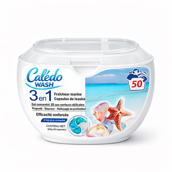 50 CAPSULES LESSIVE MARINE | Casse les prix