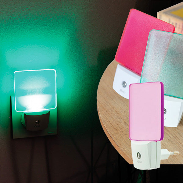 VEILLEUSE AUTOMATIQUE ROSE | Casse les prix