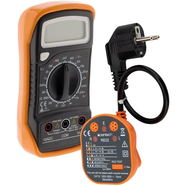 MULTIMETRE + TESTEUR DE PRISE  | Casse les prix