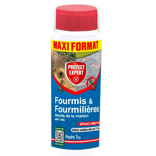 ANTI-FOURMIS ET FOURMILIERES POUDRE 1KG | Casse les prix