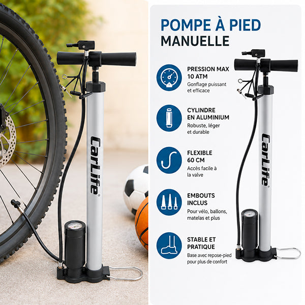POMPE DE GONFLAGE A MAIN | Casse les prix