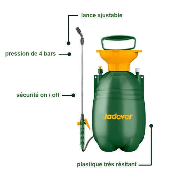 PULVERISATEUR 5L JADEVER  | Casse les prix