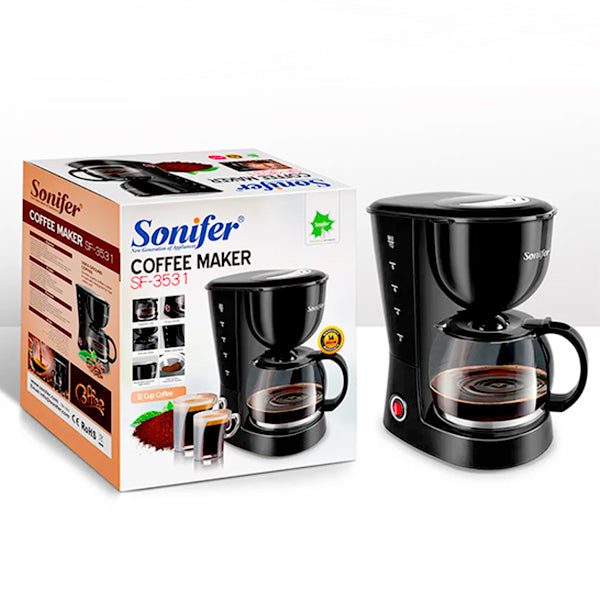 MACHINE A CAFE 1,25L 800W SONIFER | Casse les prix