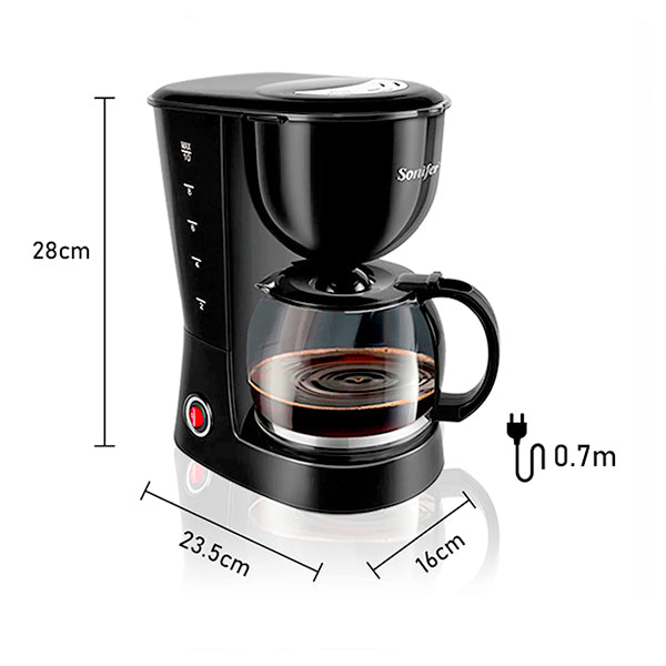 MACHINE A CAFE 1,25L 800W SONIFER | Casse les prix