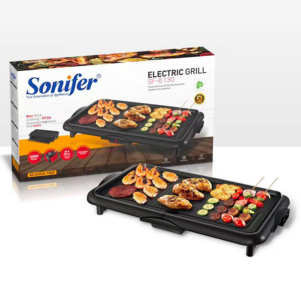PLANCHA GRILL 2000W SONIFER | Casse les prix