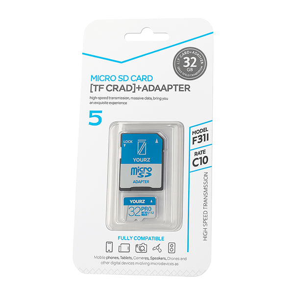 CARTE SD 32G PRO + ADAPTATEUR | Casse les prix
