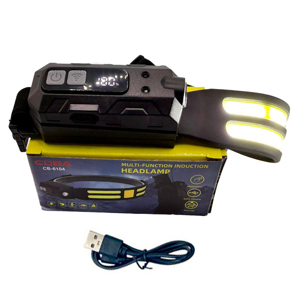 LAMPE FRONTALE COBA 1200mAh | Casse les prix