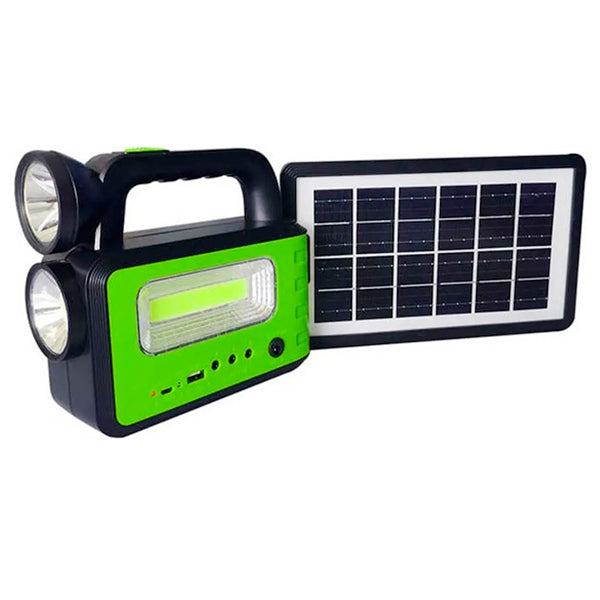 LAMPE SOLAIRE + 3 AMPOULES + PANNEAU  | Casse les prix