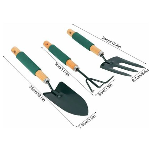 ENSEMBLE JARDINAGE 3 PIECES  | Casse les prix