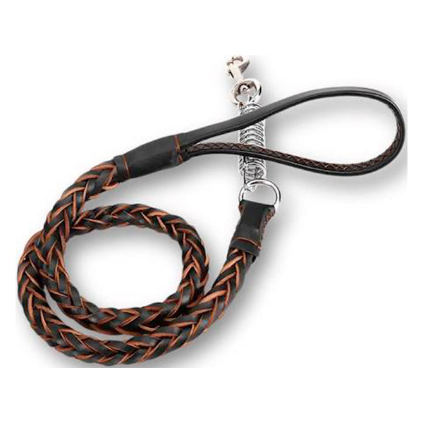 LAISSE COURTE CUIR AVEC RESSORT | Casse les prix