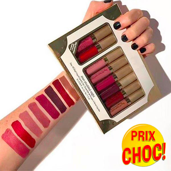 Coffret de 8 gloss pour les lèvres | Casse les prix