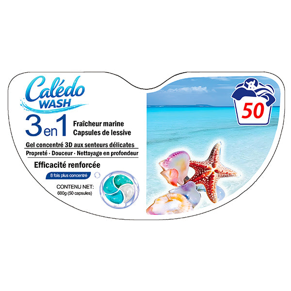 50 CAPSULES LESSIVE MARINE | Casse les prix