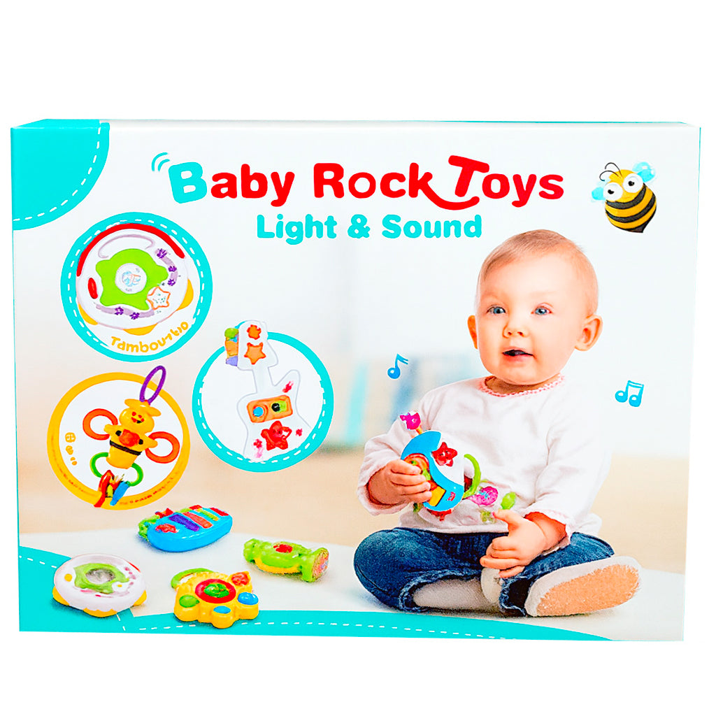 JOUET D'EVEIL MUSICAL 4 PIECES | Casse les prix