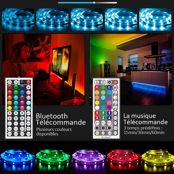 Ruban LED RGB flexible | Casse les prix